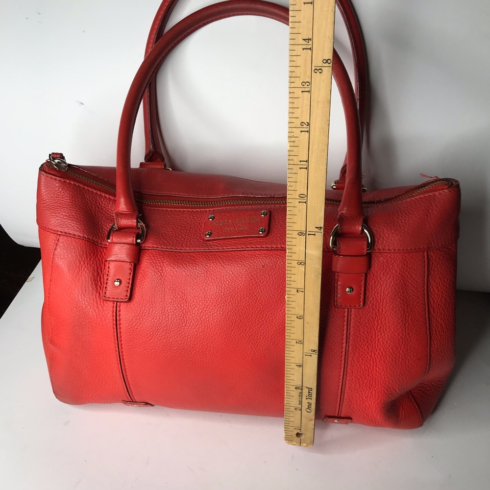 KATE SPADE LEATHER SATCHEL - Picture 7 of 14